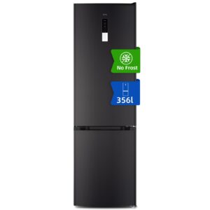 Réfrigérateur congélateur combiné, 356 L(260 +96 L) total, Sans givre, Bac à légumes, Inox FBM351LEI42