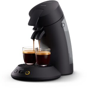 SENSEO Original Plus Machine à café à dosettes Noir intense (CSA210/61)
