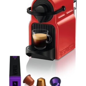 Nespresso Krups Machine à café Inissia rouge, Cafetiere Espresso YY1531FD