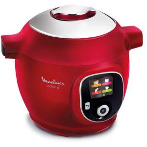 Multicuiseur Intelligent 6L 6 Modes de Cuisson 180 Recettes Préprogrammées Jusqu'à 6 Personnes Rouge CE85A510
