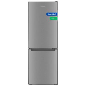 Réfrigérateur combiné congélateur bas 173L GCB173SL - Silver - Hauteur 143cm